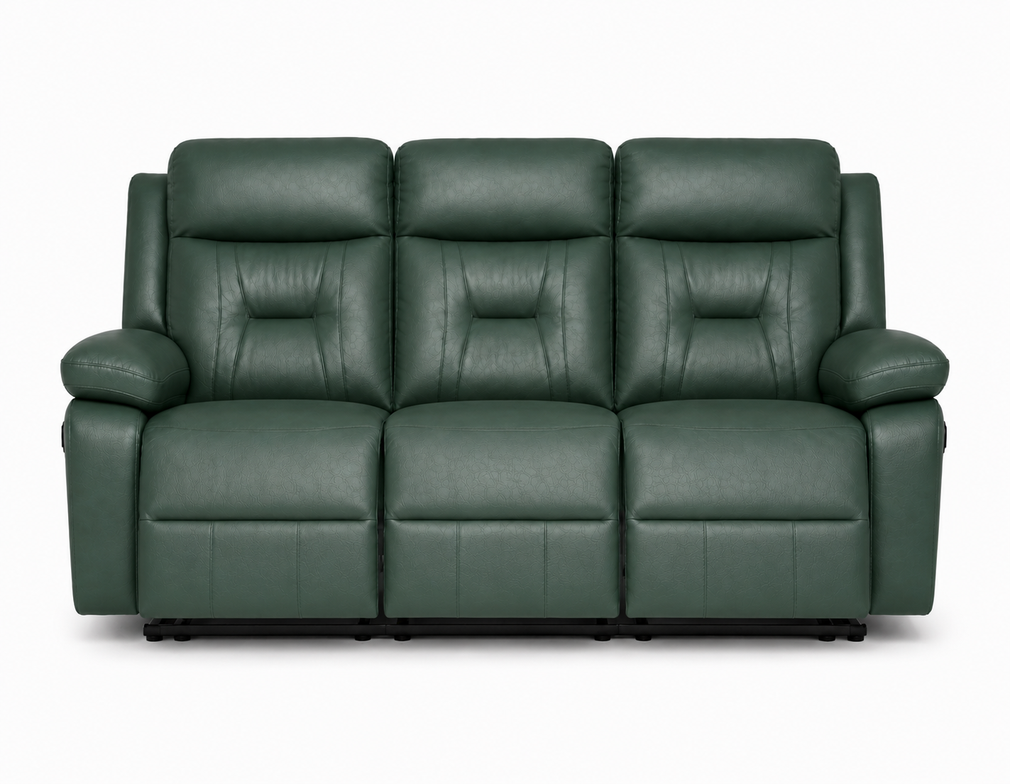 Leather 3-Seater Recliner view 3